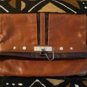 Marc By Marc Jacobs Brown and Black Clutch